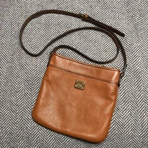 Lauren Ralph Lauren Tan Crossbody Leather Purse